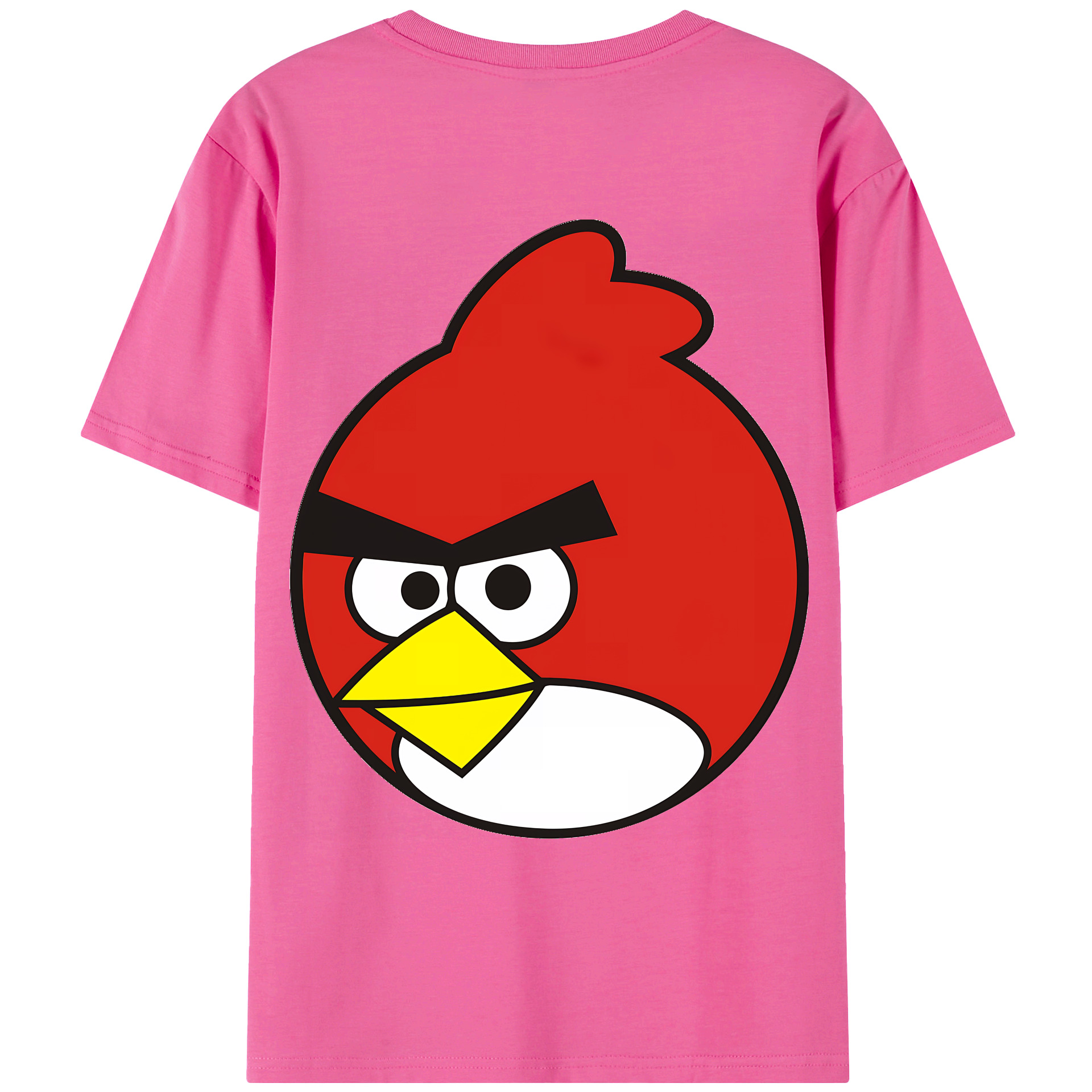 （画像用） Angry Birds アングリーバード レディース半袖Tシャツ(バックプリント)